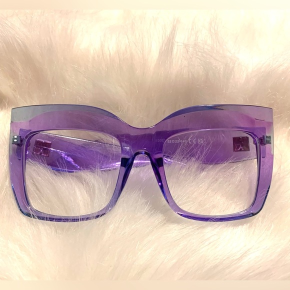 NWT Vintage Cateye Sunglasses Retro Anti-Blue Light Trendy Frame Stylish - Picture 2 of 7